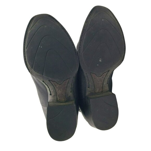 Ariat Heritage Western Cowboy Boots Mens 9.5 EE Black 10002218 34770 Need Insole